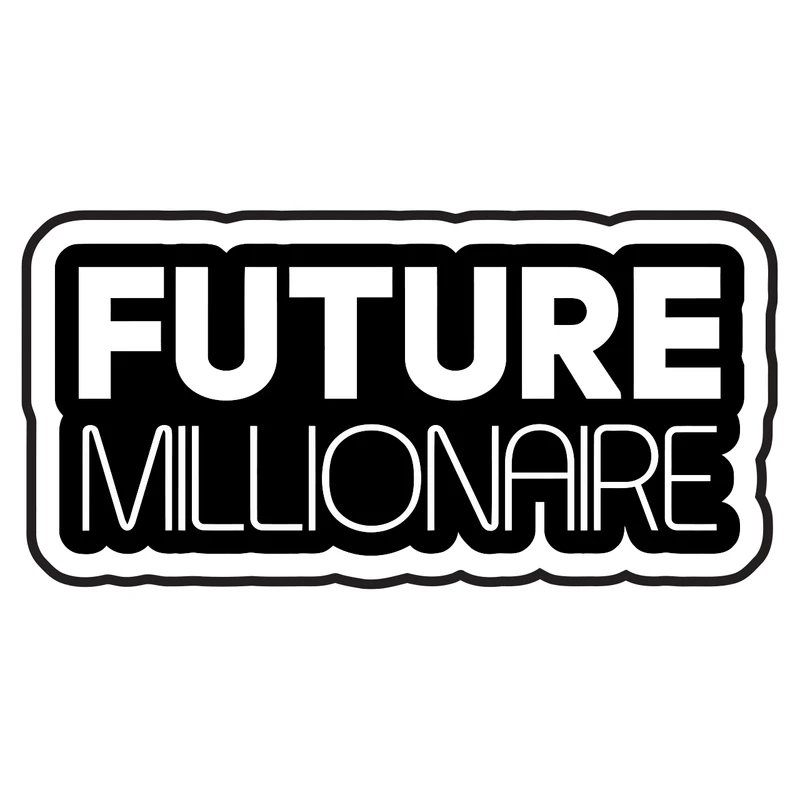 برچسب لپ تاپ پویا مارکت طرح میلیونر کد 2861