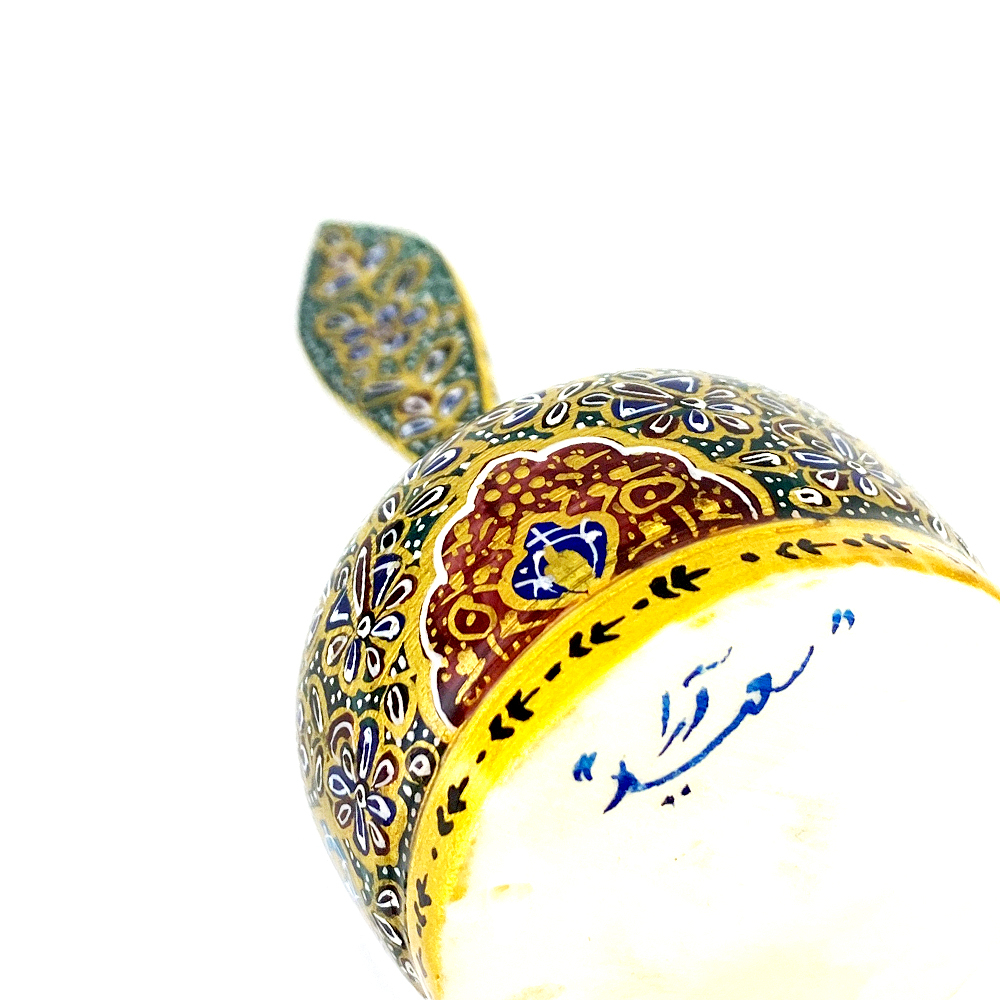  سرمه دان استخوانی سعید آرا طرح تذهیب مدل بچکول کد 77