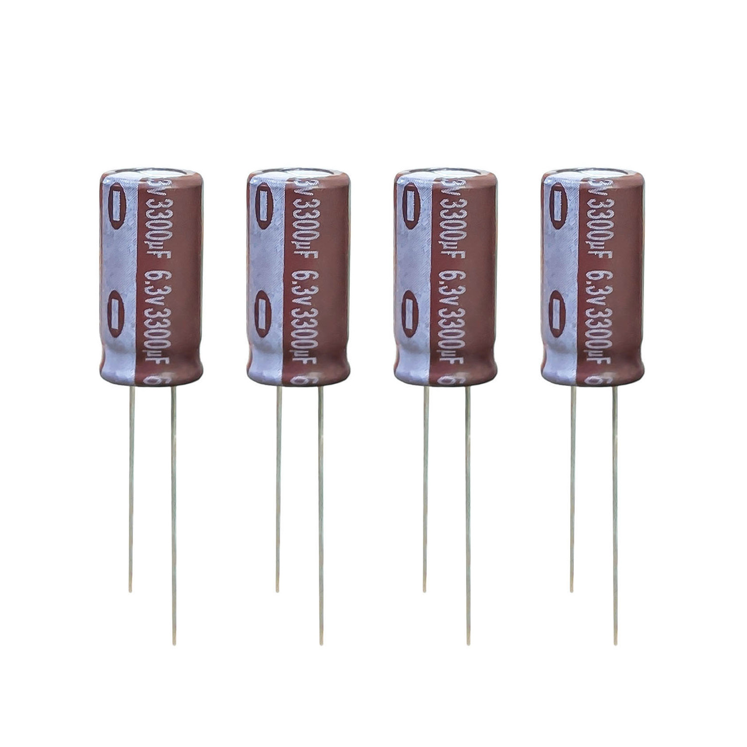 خازن الکترولیت 3300 میکروفاراد 6.3 ولت آکسبوم مدل TEC-3300630 بسته 4 عددی خازن الکترولیت 3300 میکروفاراد 6.3 ولت آکسبوم مدل TEC-3300630 بسته 4 عددی
