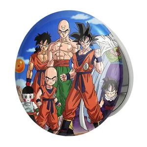 آینه جیبی خندالو طرح انیمه دراگون بال Dragon Ball مدل تاشو کد 4947 