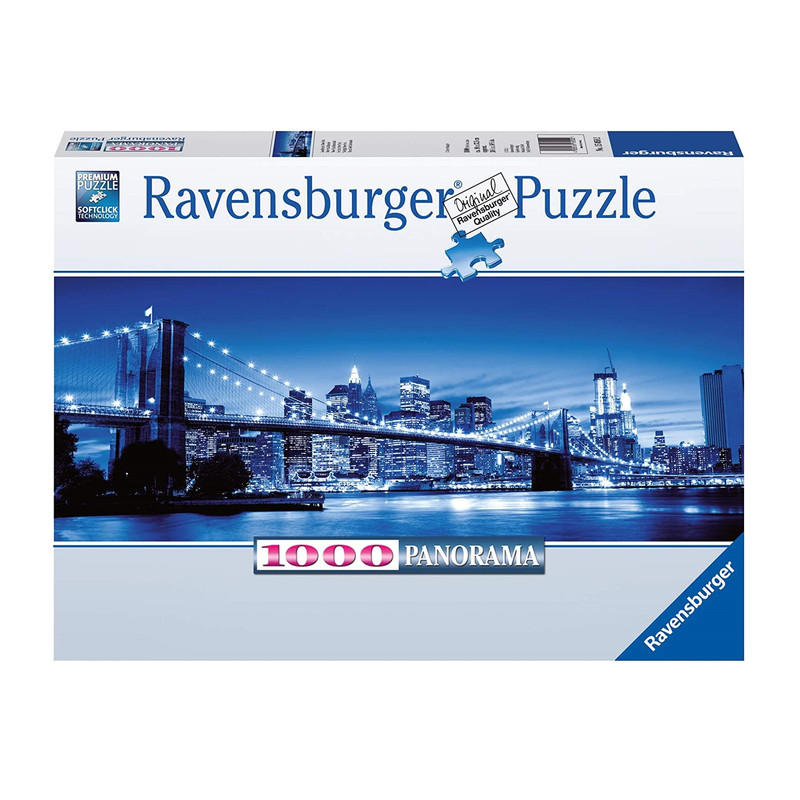 پازل 1000 تکه راونزبرگر مدل Twilight New York Panorama کد 15050