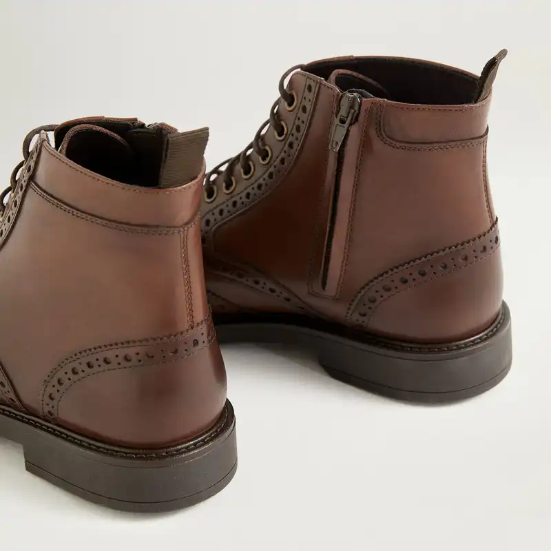 نیم بوت مردانه مانگو مدل 750