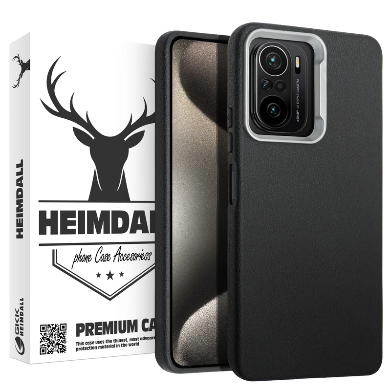 کاور جی کی کی مدل LEATHER مناسب برای گوشی موبایل شیائومی Redmi K40 / K40 Pro / K40 Pro Plus / Mi 11i / Poco F3 / Mi 11X / Mi 11X Pro