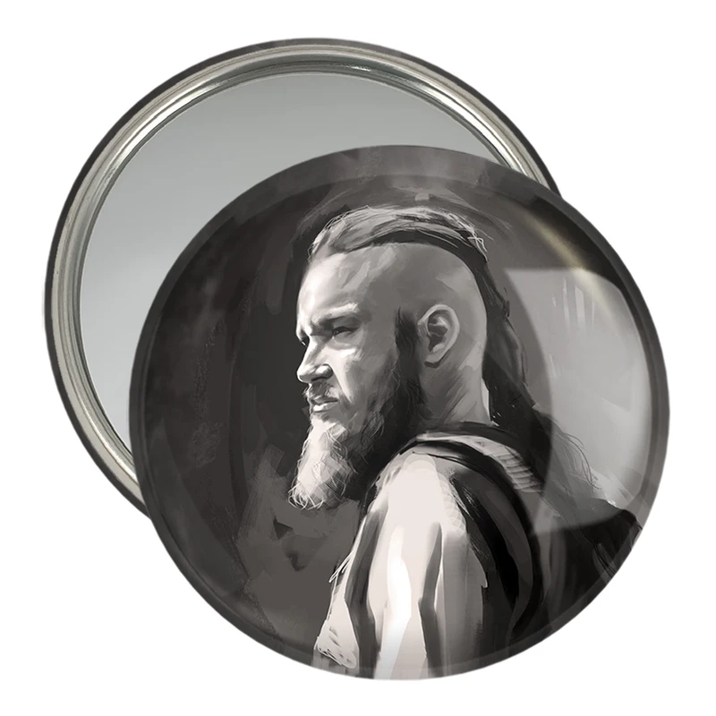 آینه جیبی خندالو مدل رگنار سریال وایکینگ ها Vikings کد 29121