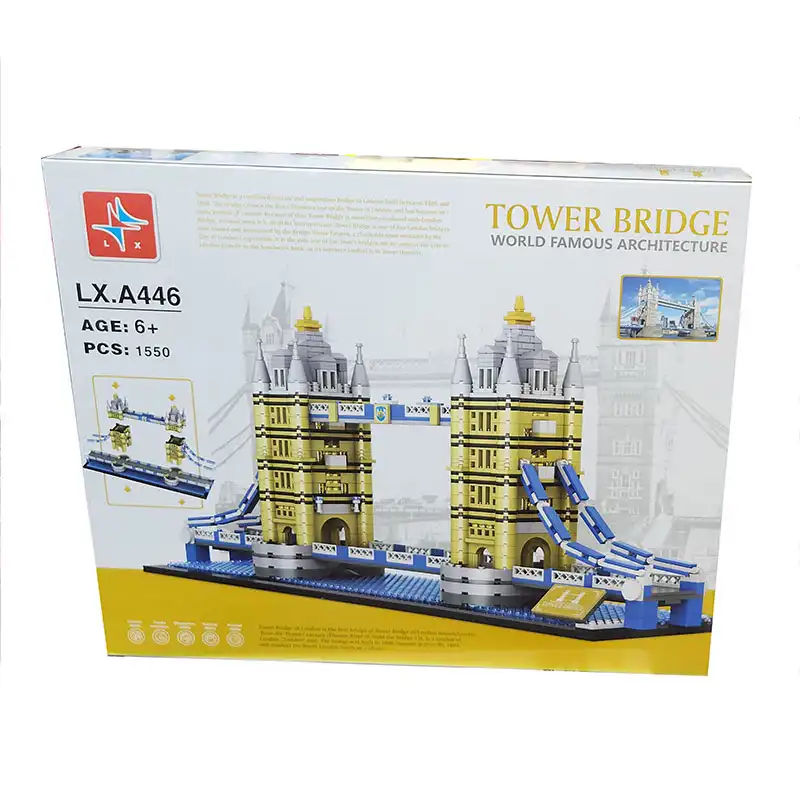 ساختنی مدل ال ایکس 1550 قطعه سری Tower Bridge کد 446