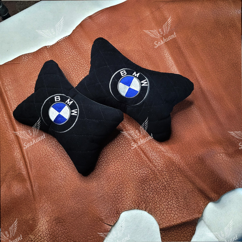 پشت گردنی صندلی خودرو سوشیانت مدل bmw بسته دو عددی
