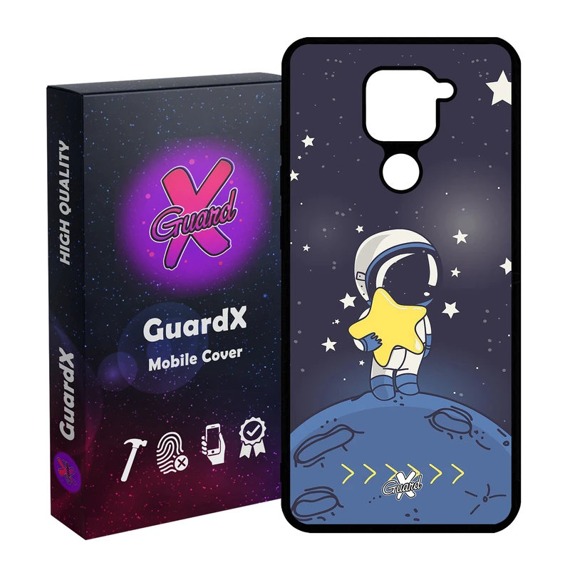 کاور گارد ایکس طرح Galaxy مدل Glass10004 مناسب برای گوشی موبایل شیائومی Redmi Note 9