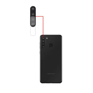 محافظ لنز دوربین مدل PG مناسب برای گوشی موبایل سامسونگ Galaxy A21