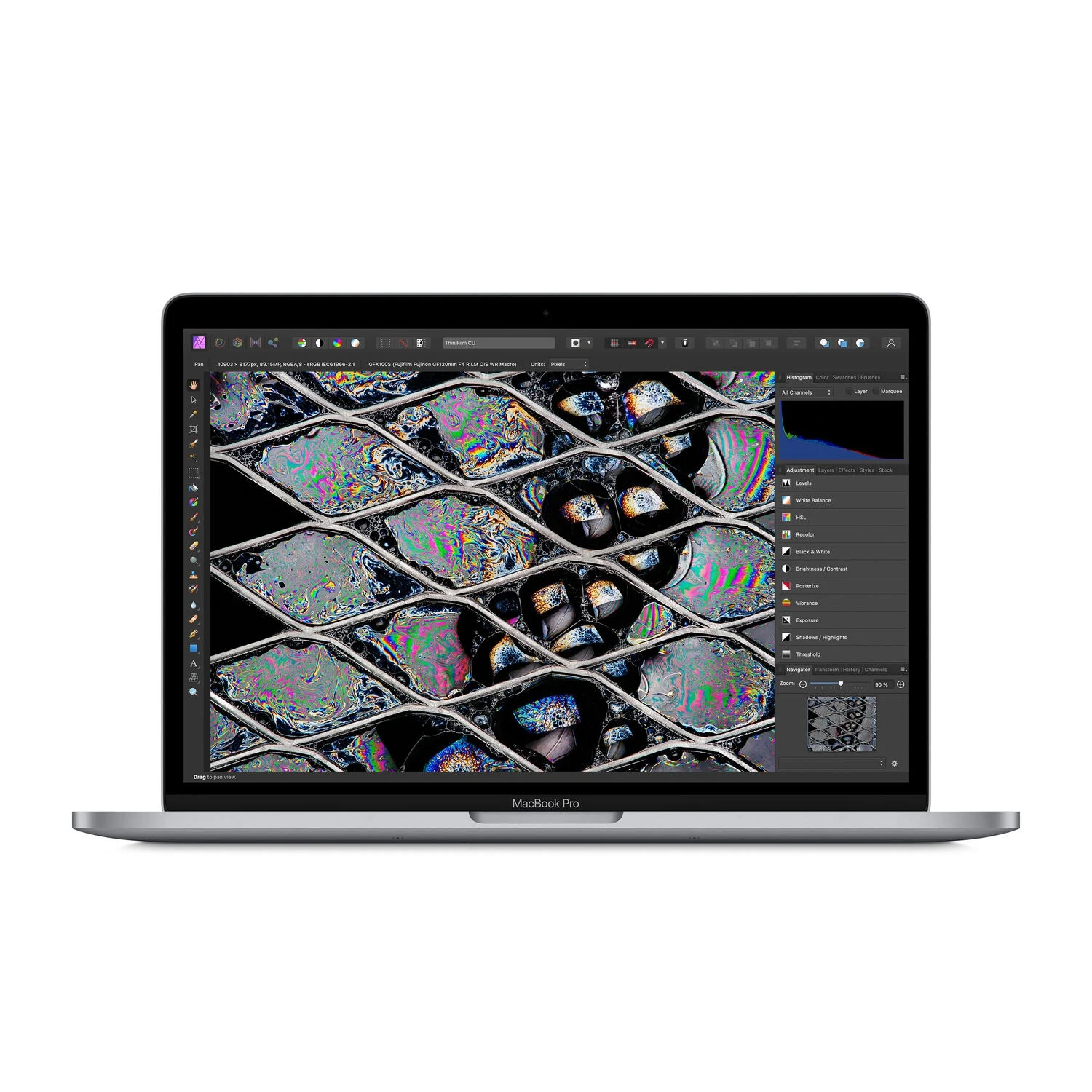 لپ تاپ 13.3 اینچی اپل مدل Macbook Pro MNEP3 2022 LLA