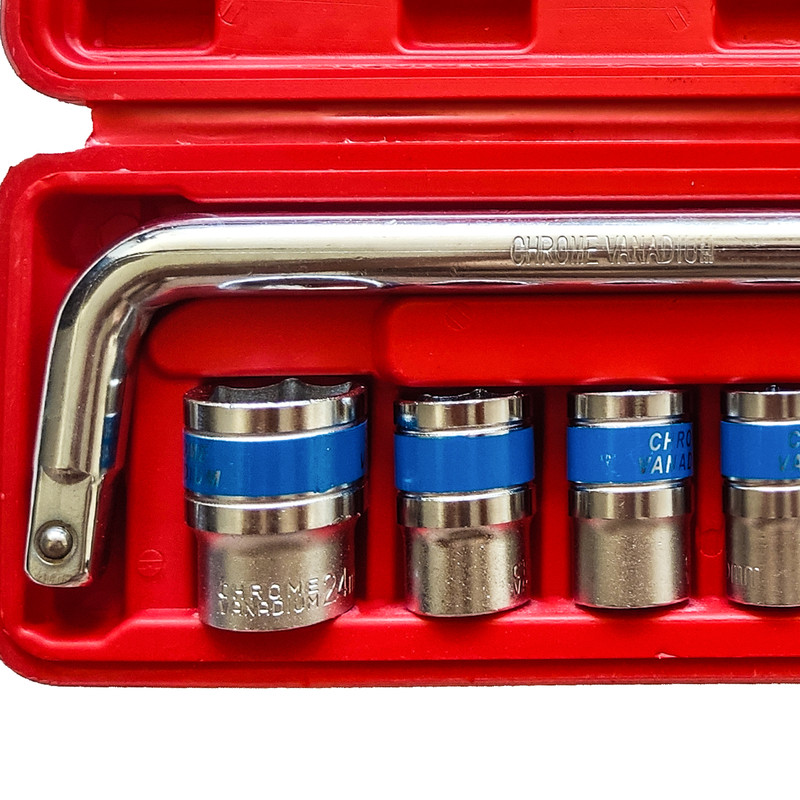 آچار بکس و سری بکس مدل FTJ 6652 مجموعه 10 عددی آچار بکس و سری بکس مدل FTJ 6652 مجموعه 10 عددی