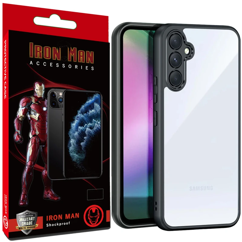 کاور آیرون من مدل LUXAR SHINE مناسب برای گوشی موبایل سامسونگ Galaxy A25 / A25 5G