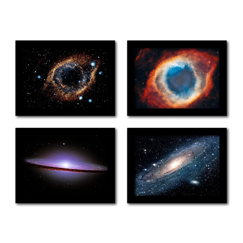 تابلو مدل ناسا طرح کهکشان راه شیری کد 2 مجموعه 4 عددی