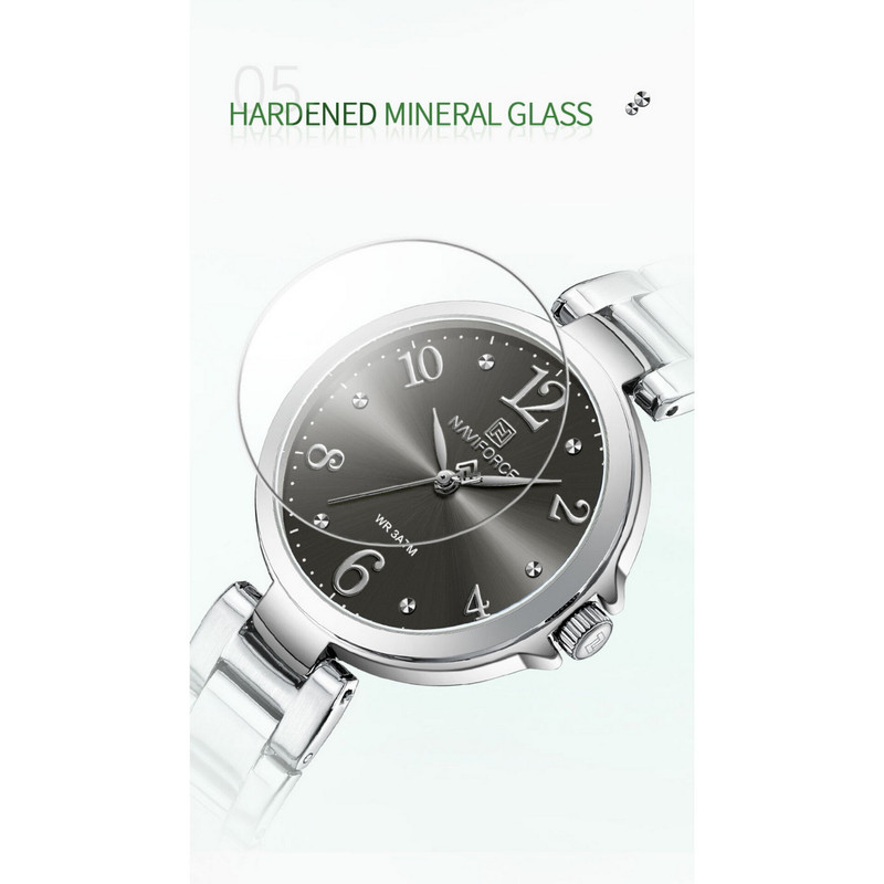 ساعت مچی عقربه ای زنانه نیوی فورس مدل NF5031 BSS