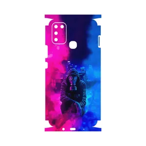 MAHOOT Smoke Rainbow Digital Art 2-FullSkin Cover Sticker for Infinix Hot 11 Play