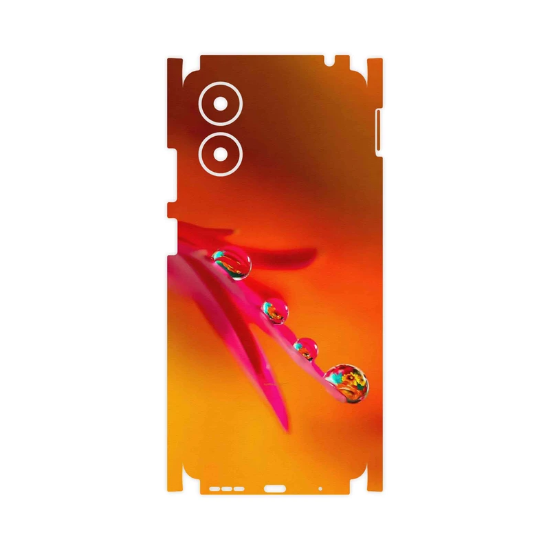برچسب پوششی ماهوت مدل Plant dew-FullSkin مناسب برای گوشی موبایل موتورولا Moto G04