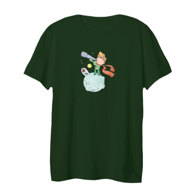 تی شرت لانگ آستین کوتاه زنانه مدل شازده کوچولو کد 1