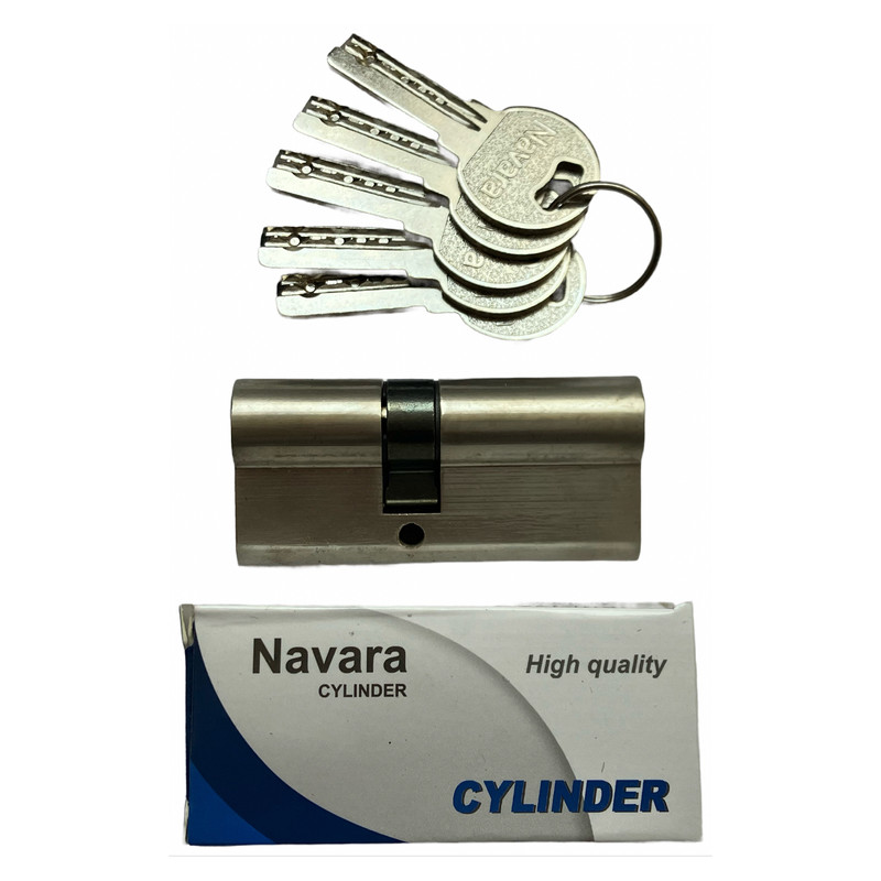 سیلندر قفل ناوارا مدل درب چوبی 7 سانت