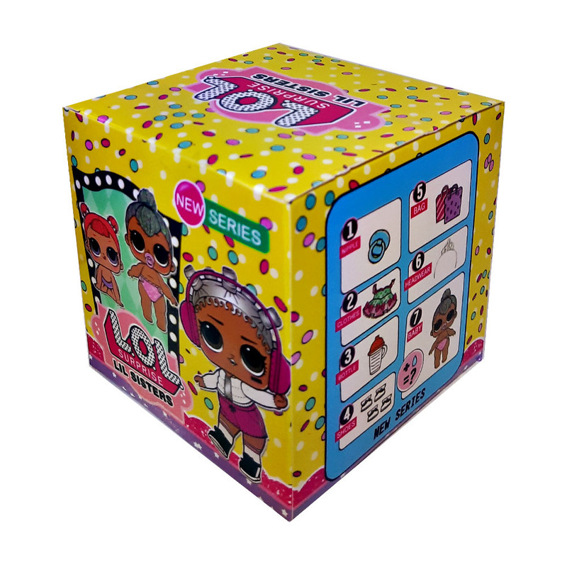 اسباب بازی شانسی ال او ال سوپرایز مدل LIL SISTERS کد 611