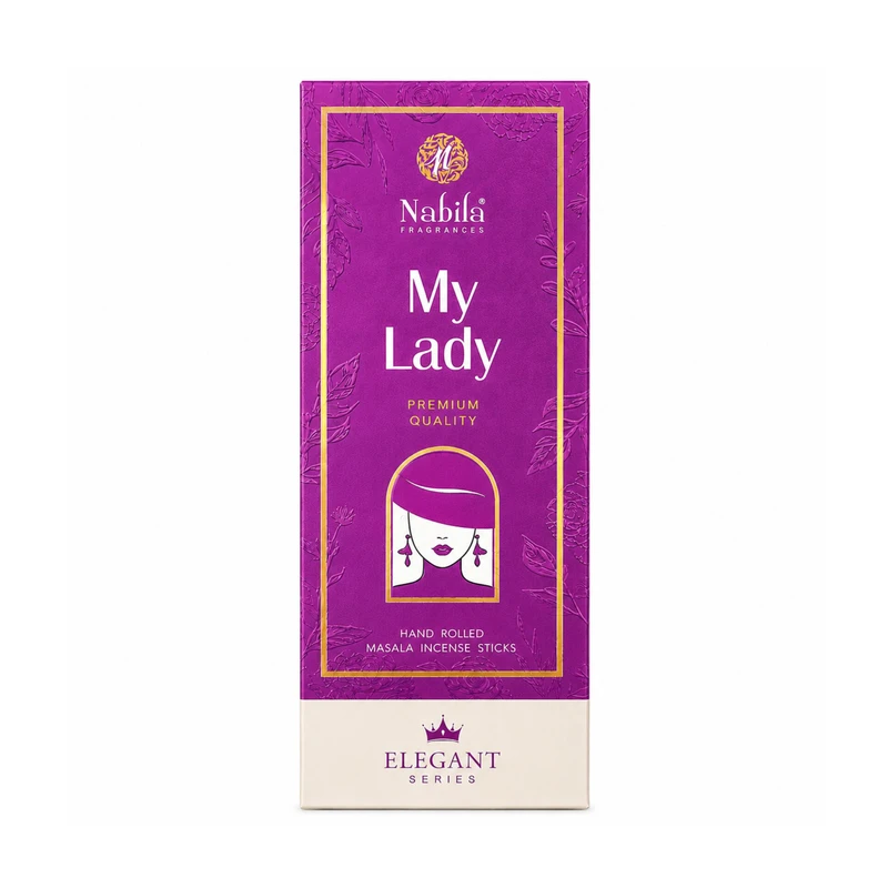 عود دست‌ساز نابیلا مدل My Lady رایحه ادکلن بسته 30 عددی