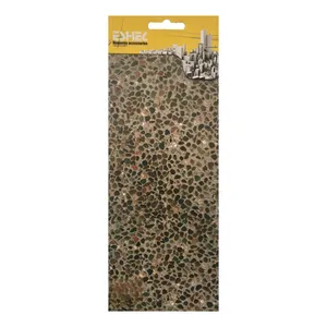 برچسب اشل مدل ماکت سازی زیپاتون طرح سنگ فرش بتن کد 98 بسته 3 عددی