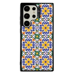AKAM AMC-WSGS23U-MOSAIC-18 Cover For Samsung Galaxy S23 Ultra