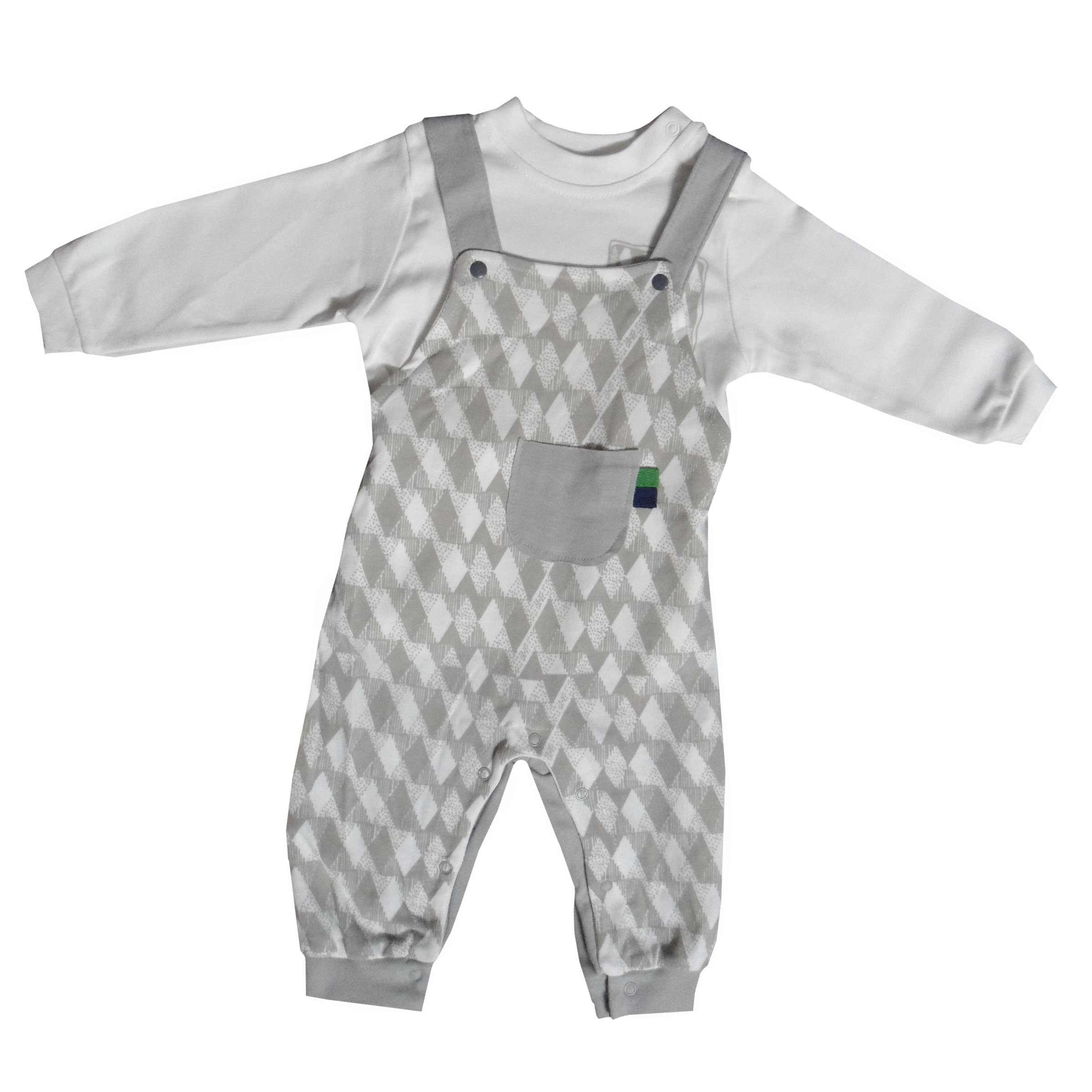 ست تیشرت و سرهمی نوزادی مدل B-twetoon