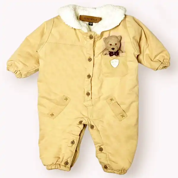 سرهمی نوزادی نی نی مکس مدل عروسکی رنگ کرم