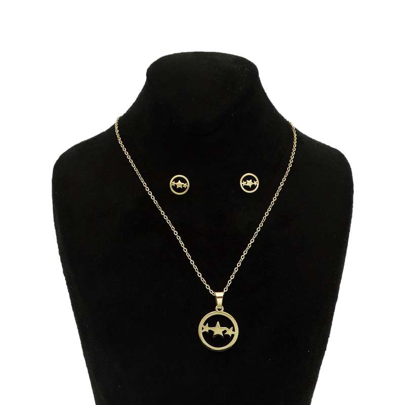 نیم ست دخترانه مدل ستاره های زیبا کد SZ 04 نیم ست دخترانه مدل ستاره های زیبا کد SZ 04