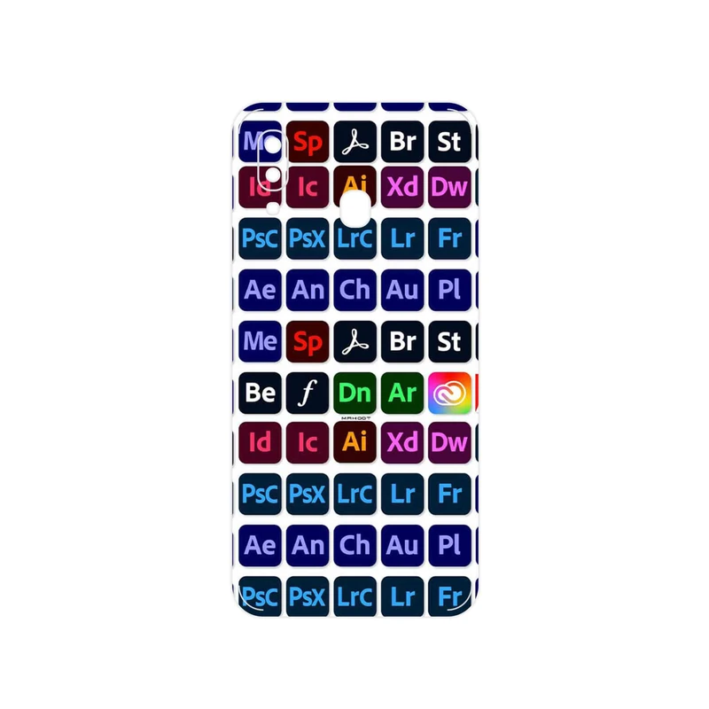 برچسب پوششی ماهوت مدل Adobe مناسب برای گوشی موبایل سامسونگ Galaxy A20