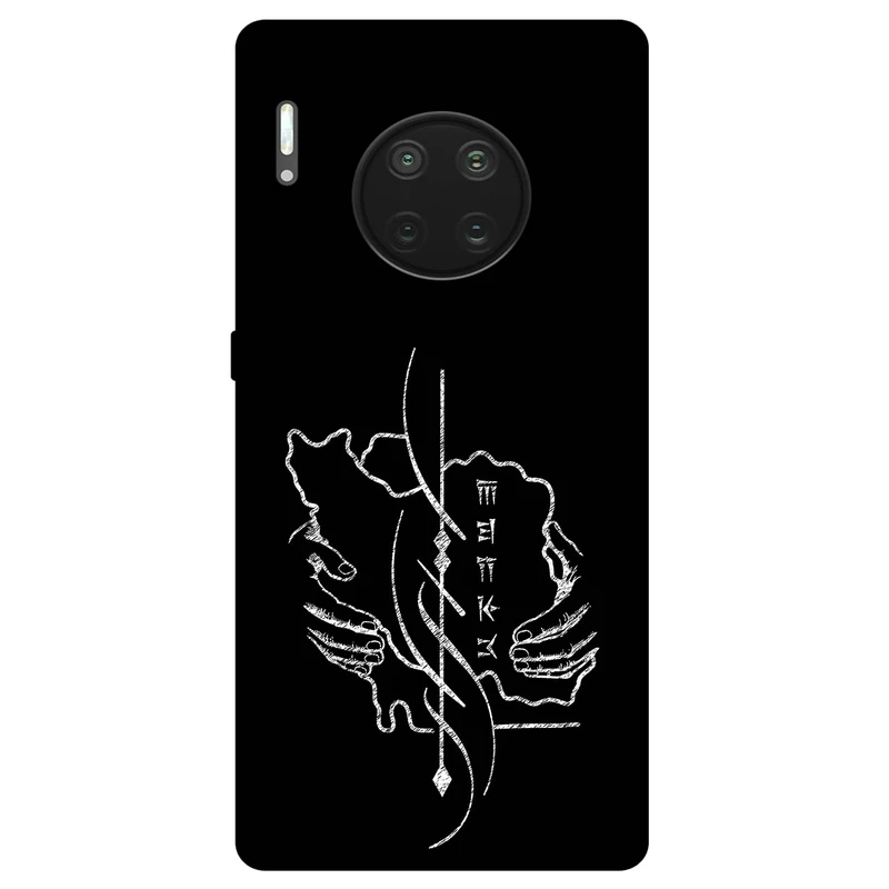 کاور مگافون طرح سرزمین مادری مدل 1627 مناسب برای گوشی موبایل هوآوی Mate 30 Pro