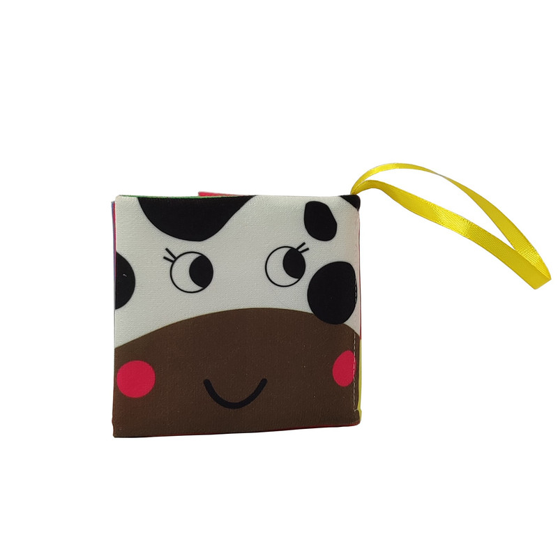 کتاب پارچه ای انتشارات ماه کوچولو مدل حیوانات اهلی