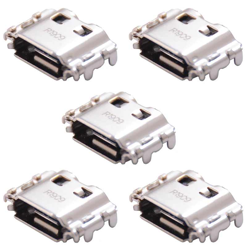 سوکت شارژ موبایل مدل I9000 مجموعه 5 عددی