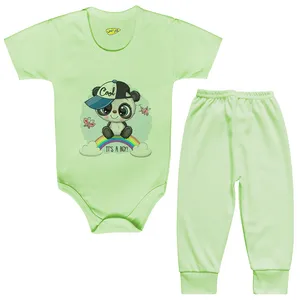 ست بادی و شلوار نوزادی کارانس مدل BSTG-3247