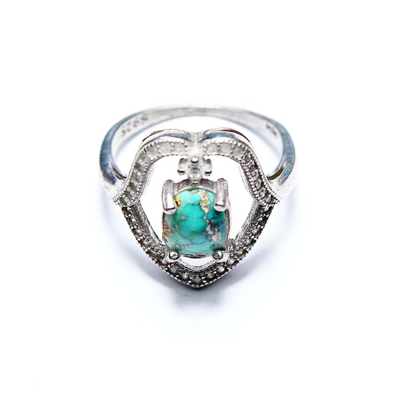 انگشتر نقره زنانه مدل F785