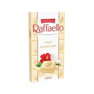شکلات تخته ای سفید رافائلو - 90 گرم