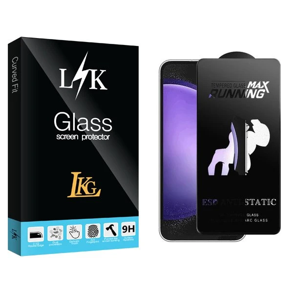 محافظ صفحه نمایش ال کا جی مدل LKKnewpkg Running Max مناسب برای گوشی موبایل سامسونگ Galaxy A54