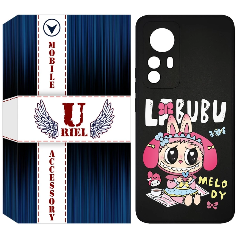 کاور یوریل قاب مدل KSH کد 140 طرح عروسک لبوبو مناسب برای گوشی موبایل شیائومی 12T Pro / Redmi K50 Ultra