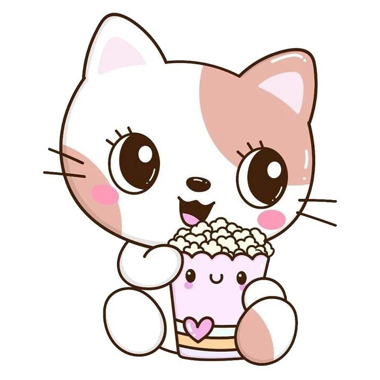 استیکر پارچه و لباس پاد آفرین مدل کارتونی گربه کد S1691