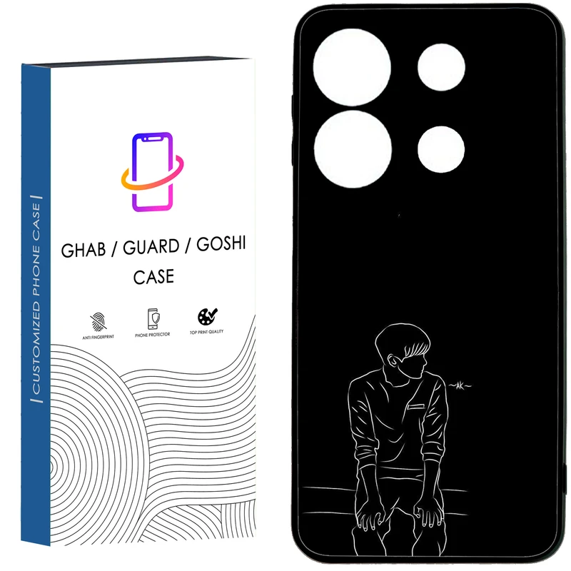 کاور قاب گارد گوشی طرح پسرانه کد 30 - tpu مناسب برای گوشی موبایل شیائومی Redmi Note 13 Pro 4G / Poco M6 Pro 4G