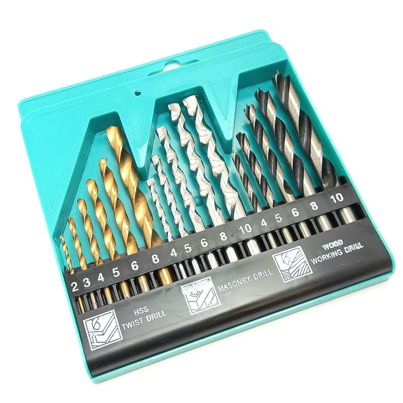 مجموعه 16 عددی مته مدل M6D5W5 مجموعه 16 عددی مته مدل M6D5W5