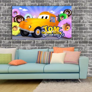 تابلو شاسی کودک مدل تام کامیون یدک کش کد 12