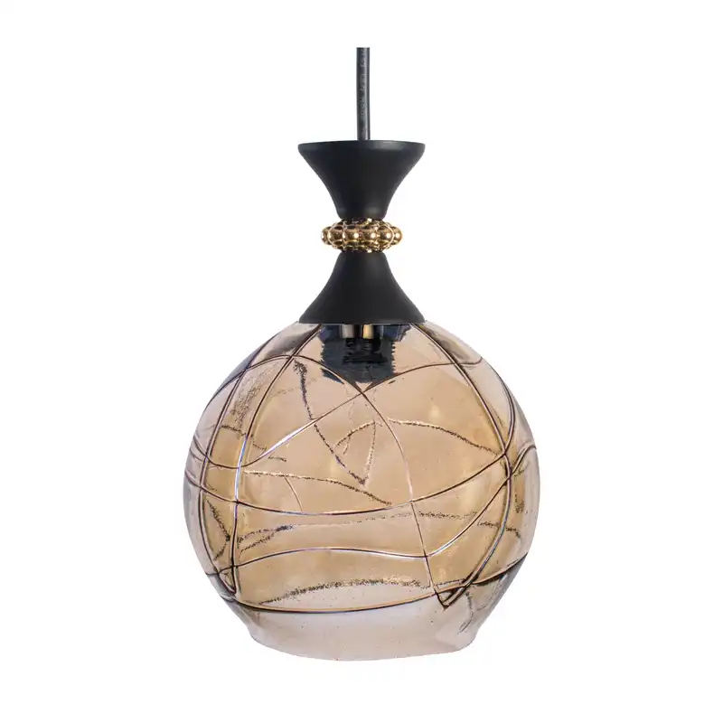 لوستر سه شعله مدل شکوفه N38