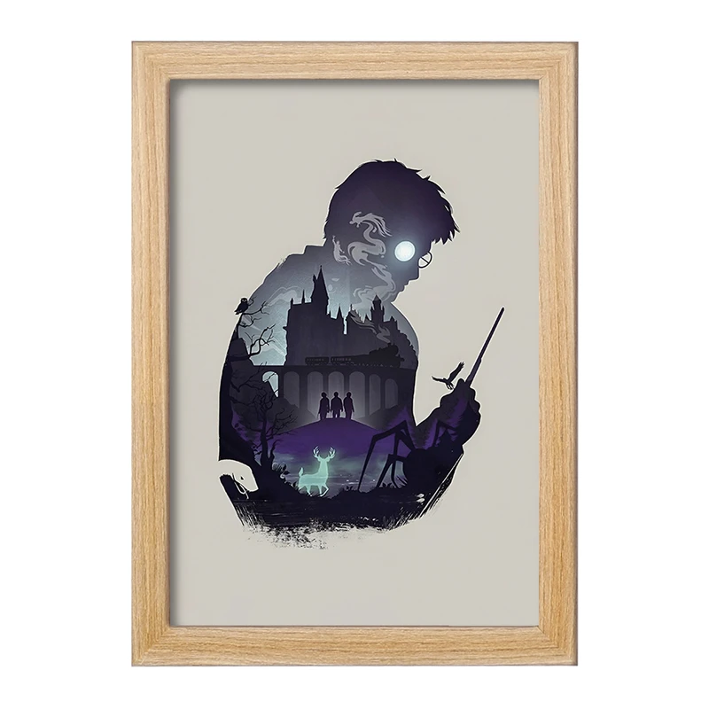 تابلو خندالو مدل هری پاتر (Harry Potter) کد F4446