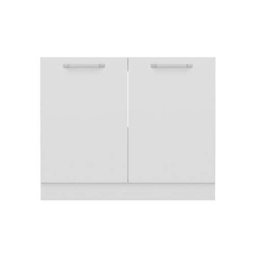کابینت زیر سینک فلفور کابینت مدل PVC - 100 cm