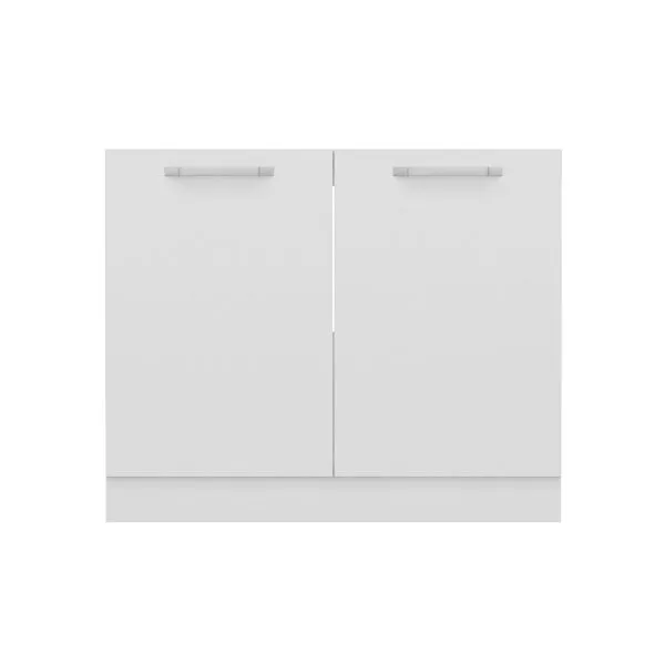 کابینت زیر سینک فلفور کابینت مدل PVC - 100 cm