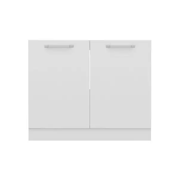 کابینت زیر سینک فلفور کابینت مدل PVC - 100 cm