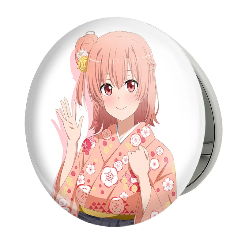 آینه جیبی خندالو طرح یویی انیمه جوانی کمدی رومانتیک من مدل تاشو کد 32538