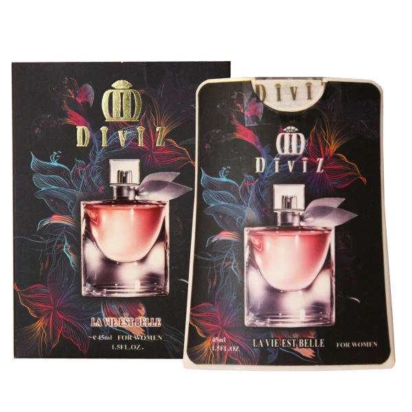 عطر جیبی زنانه دیوایز مدل  لاو ایست بله حجم 45 میلی لیتر