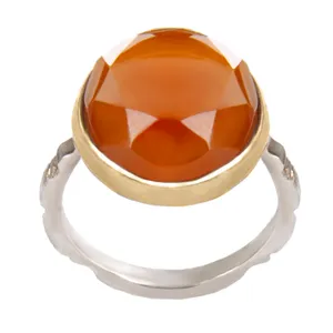   انگشتر نقره زنانه بازرگانی میلادی کد AW-012