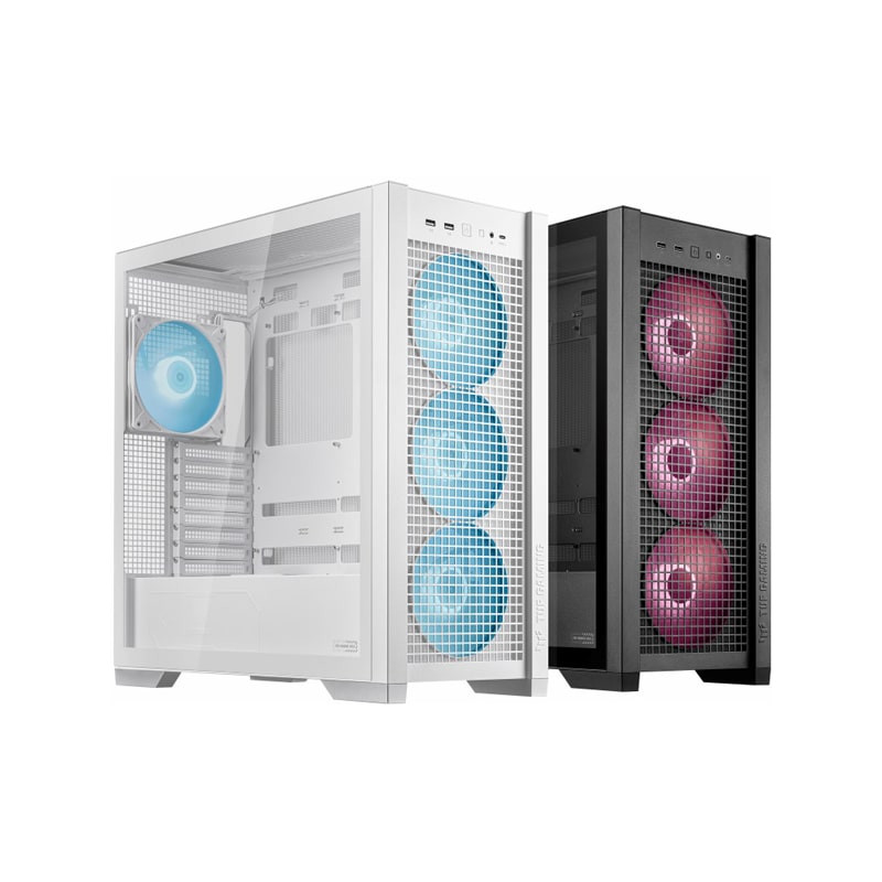 کیس کامپیوتر ایسوس مدل  TUF Gaming GT302 ARGB BK